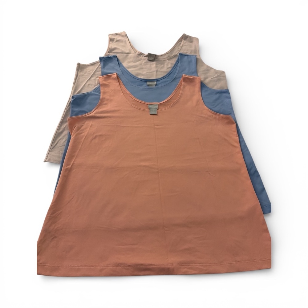 CHICO'S SLEEVELESS TANK SIZE 3-XL- BUNDLE OF 3